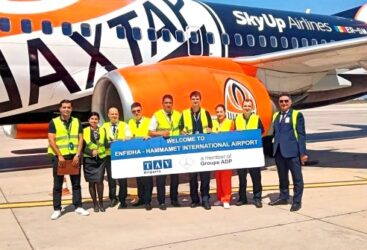 Deuxième liaison directe entre la Moldavie et la Tunisie : VISION AIR inaugure sa première rotation vers Enfidha-Hammamet