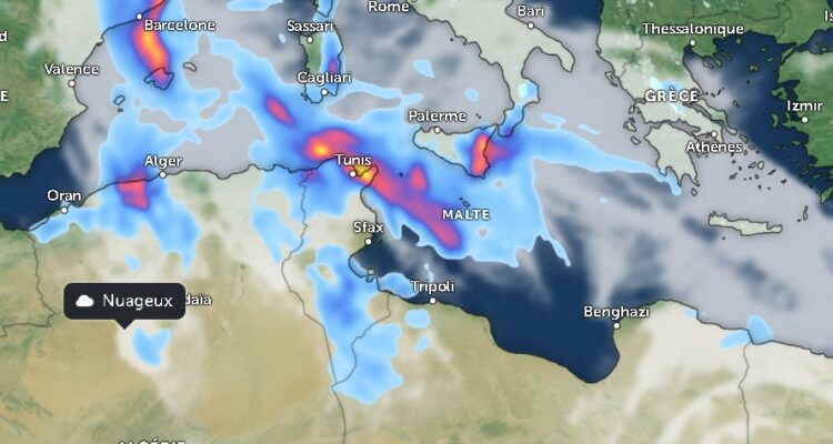 Tempête Harry : quand un « monstre » méditerranéen bouscule la Tunisie — avant, pendant et après