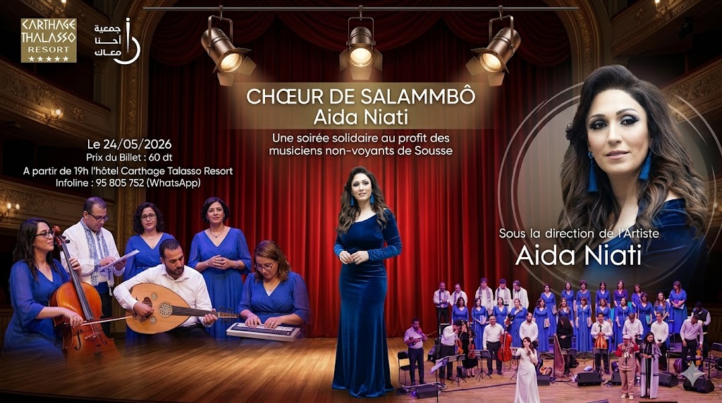 « Ahna Maak » orchestre un élan du cœur avec Aida Niati pour les musiciens non-voyants