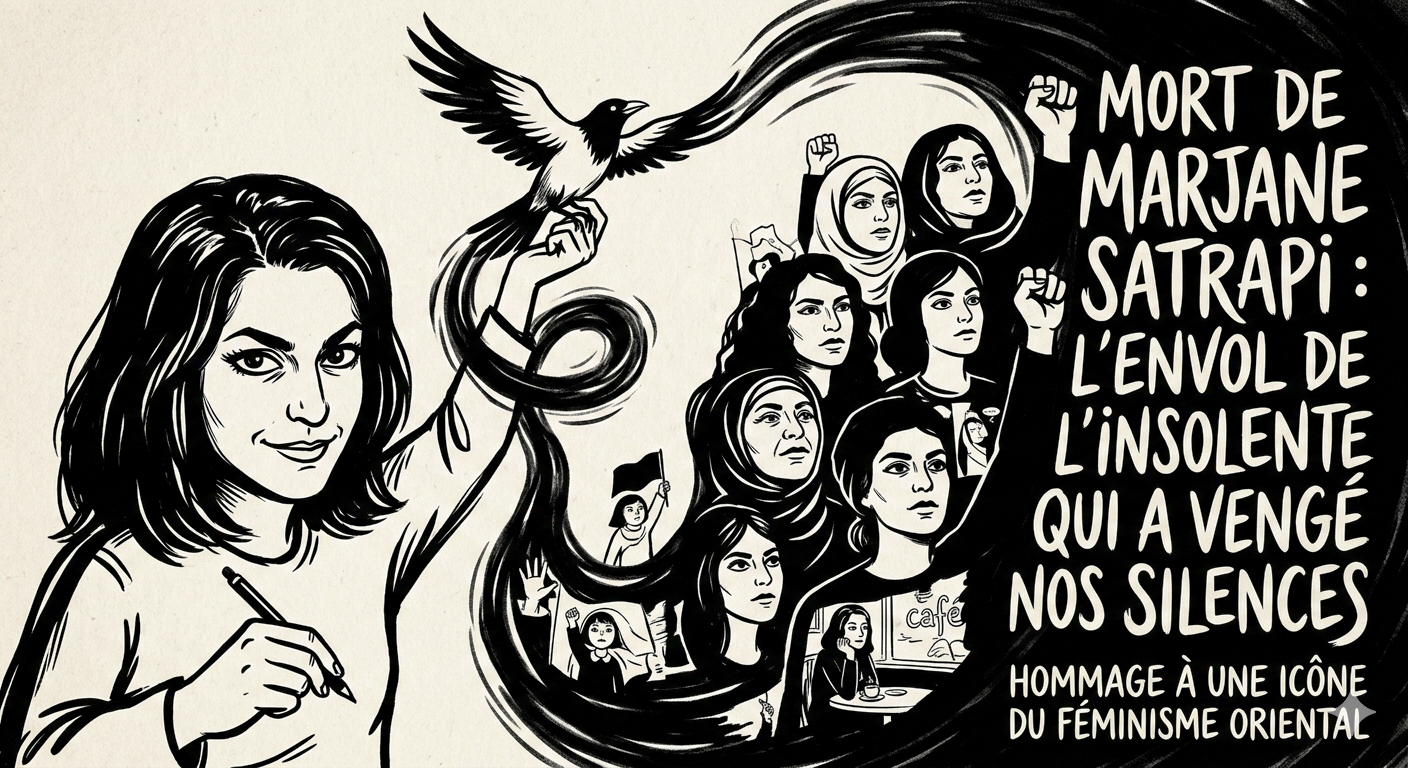 Morte de tristesse » : Marjane Satrapi, le destin tragique d’une rebelle au cœur tendre