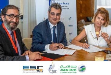 Soutien à la jeunesse et innovation : AMEN BANK s’allie à l’Université de La Manouba et l’ESC Tunis