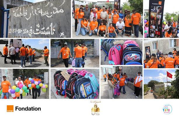 La Fondation Orange Tunisie s&rsquo;engage pour une rentrée scolaire magique!